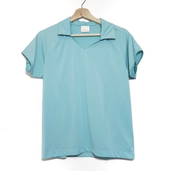 Nike Golf | Dri-Fit Collared Golf Shirt with Perforated Ventilation - Picture 1 of 8